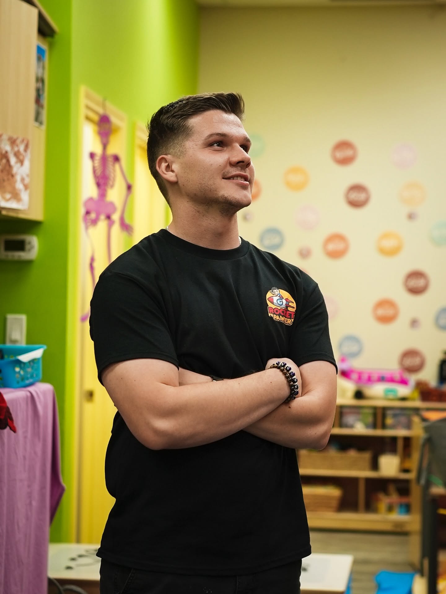 Patrick Connell, owner of RocketPainter in Kingston, Ontario